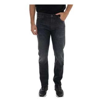 HUGO BOSS Hugo, Slim-fit Jeans, male, Black, Size: W30 H-Delaware Jeans