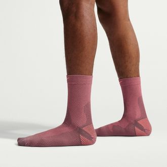 Nike Unisex Run Lightweight Running Micro-Crew Socks (1 Pair) in Purple | IB6114-502