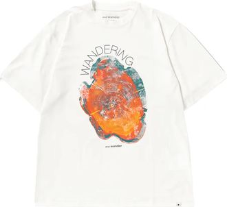 And Wander Wandering T-shirt - White