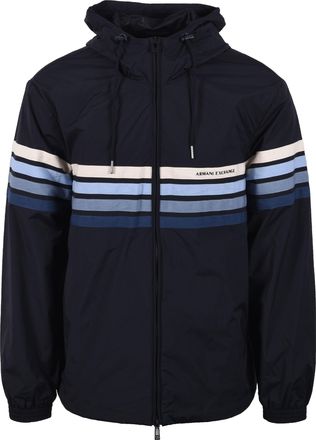 A|X Armani Exchange Mens ARMARNI JACKET DEEP NAVY Cotton - Size X-Large