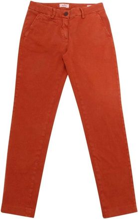 Mason's Slim wo trousers - Dames - Regular Fit Jeans - Oranje - XS - Jeans