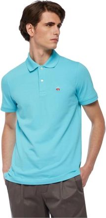 Brooks Brothers Gouden Fleece Slim Fit Stretch Supima Polo Shirt - Heren - Polos - Blauw - XL - Katoen - Tops