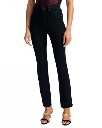 Veronica Beard Lydia High Rise Ultra Slim In Onyx