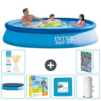 Intex Piscina Easy Set Redonda - 366x76 Cm - 7-piezas S102