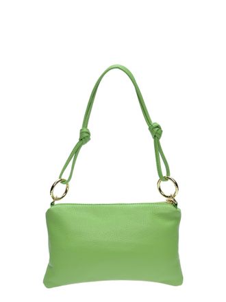 Anna Luchini Groen Rundleer Tas