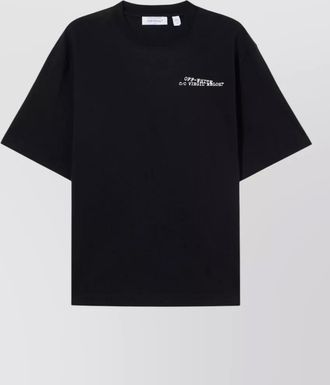 Off-white type arrow skate crew neck t shirt