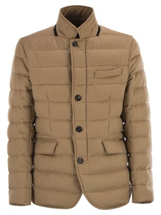 Moorer Zayn Camel gekleurde jasstijl Down Jacket