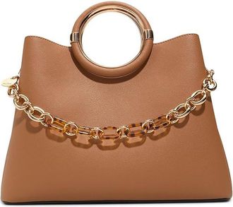 Aldo Dovie Satchel Womens Handbags Camel, Polyurethane