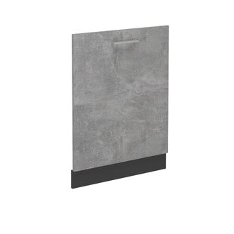 Vicco Tapa Del Lavavajillas R-line, Hormig&oacute;n, 60 Cm Sin Encimera