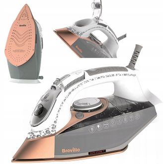 OEM Plancha Breville Diamond Express Vin420x De 2800 W Con Suela De Cer&aacute;mica Y Hierro
