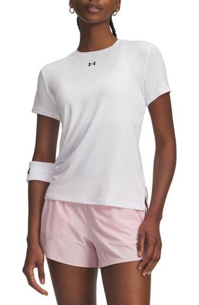 Under Armour Vanish Short Sleeve Shirt in White //Black at Nordstrom, Size Xx-Large