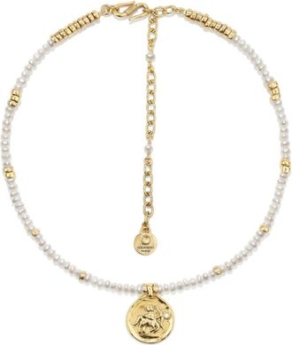 Goossens Collana con perle Astro Sagittarius - Oro