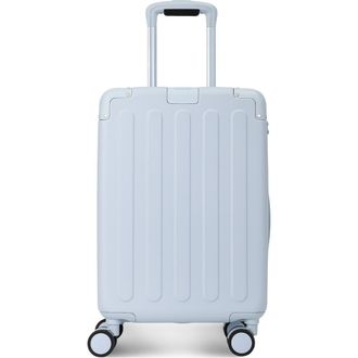Hedgren Nostos Matte Spinner Carry-On in Aither Blue at Nordstrom