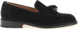 Trickers Black Solid Elton Loafers