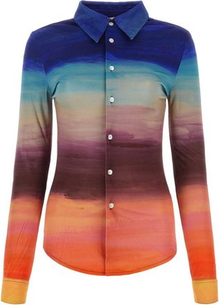 Marni Multicolor All-over Stripes Shirt