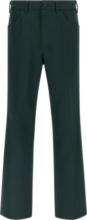 Marni Green Straight Pants