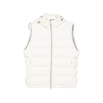 Brunello Cucinelli Quilted Hooded Gilet