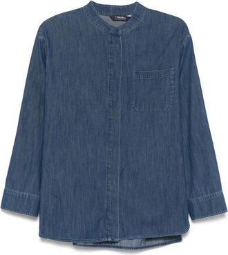 Max Mara Camicia denim Unito - Blu