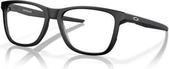 Oakley 55mm Round optical glasses in Black at Nordstrom