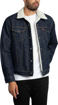 Levi's Type 3 Sherpa Trucker Jacket, Blauw