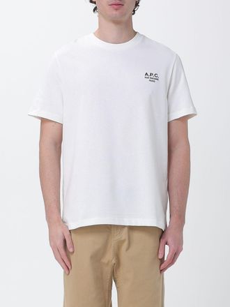 A.P.C. A. P.C. Organic Cotton T-shirt with Logo