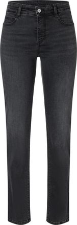 MAC Broeken Slim-fit-Jeans MAC DREAM, Damen, Gr. 32, L&auml;nge 30, clean schwarz used, Denim/Jeans, Obermaterial: 83% Baumwolle, 15% Polyester, 2% Elasthan, slim fit 