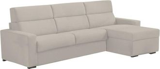 Dmora Dmora - Sof&aacute; Cama Con Pen&iacute;nsula Celleno, Sof&aacute; Esquinero Transformable Para Sal&oacute;n, Acolchado, Desenfundable, Calidad 100% Made In Italy, 280x160 H100 C