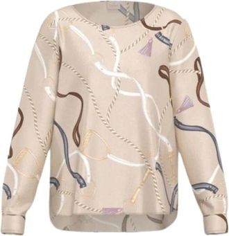 Marella Marella - Tops - Dames - Blouses & Shirts - Beige - Maat: 2XL