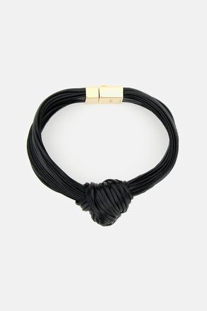 Bottega Veneta Bracciale Knot In Pelle