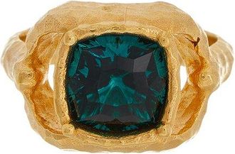 Oscar De La Renta Oscar De La Renta Rectangle Crystal Ring