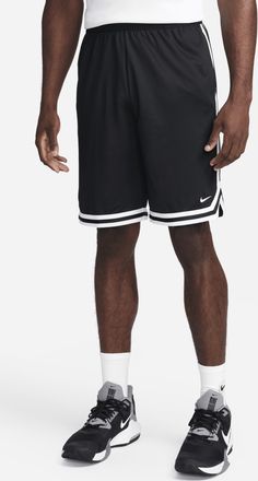 Nike Mens DNA Dri-FIT 10 Basketball Shorts in Black | FN2604-010
