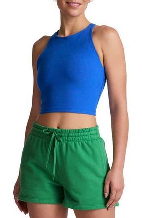 Beyond Yoga Spacedye Refocus Racerback Crop Tank in Court Blue at Nordstrom Rack, Size X-Small