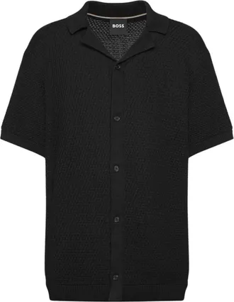 HUGO BOSS Hombre, Camisas, Negro, Talla: XL