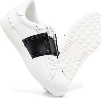 Valentino Garavani Rockstud Untitled Sneaker - White