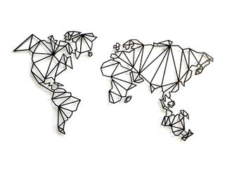 OEM Mapa Geogr&aacute;fico Mundial Decorativo Decorizzly