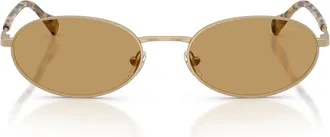Emporio Armani Sunglasses Ea2175 300273 Matte Pale Gold/Brown Men