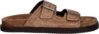GANT Schoenen, Heren, Bruin, 42 EU, Leer, Fairfo Slippers