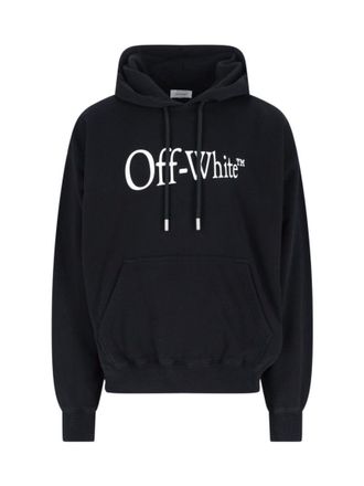 Off-white Run Arrow Skate Hoodie - Black