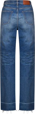 Chlo&eacute; Womens Jeans Dark Cobalt Denim Blue Cotton