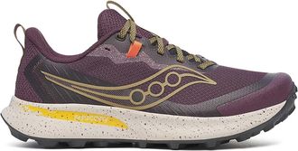 Saucony Peregrine 15 Mens Purple Running Shoes - Size UK 11