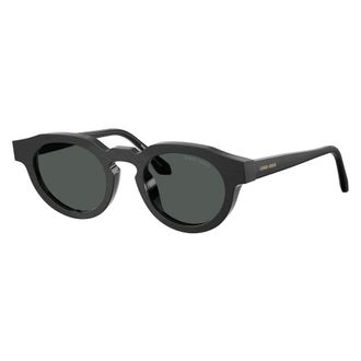 Giorgio Armani Sunglasses, unisex, Black, Size: 47 MM Sunglasses