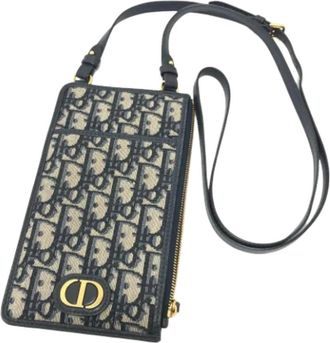 Dior Pre-owned Fabric dior-bags - Dames - Vintage Mini Tas - Blauw - ONE Size - Vintage