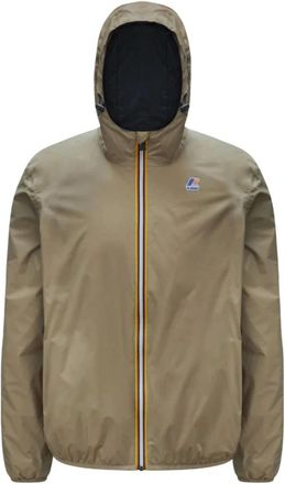 K-Way Warme Claude 3.0 Korte Jas - Dames - Zomerjassen - Bruin - XL - Nylon - Jassen