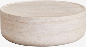 Sklum Mesa De Centro Redonda &Oslash;80 Cm En Cemento Darwys Sklum