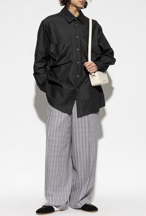 Marni Wool Trousers, Mens, Grey