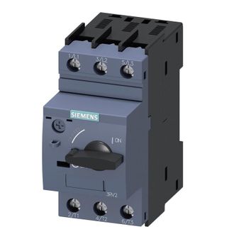 SIEMENS Disyuntor De Motor Clase S0 10, Liberaci&oacute;n A 2,8...4 A, Liberaci&oacute;n N 52 A, Terminal De Tornillo Est&aacute;ndar 3rv2021-1ea10