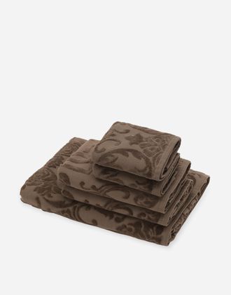 Dolce & Gabbana Set 5 Terry Cotton Towels - Towel Sets Multicolor Onesize