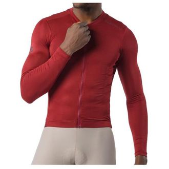 Castelli Espresso 2 L/S Jersey Velotrikot f&uuml;r Herren | rot