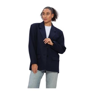 Gestuz GZPaula OZ Blazer - Dames - Jassen - Blauw - Maat: M Viscose