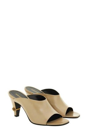 Versace Mule Sandal in Dove Grey Gold at Nordstrom, Size 9.5Us